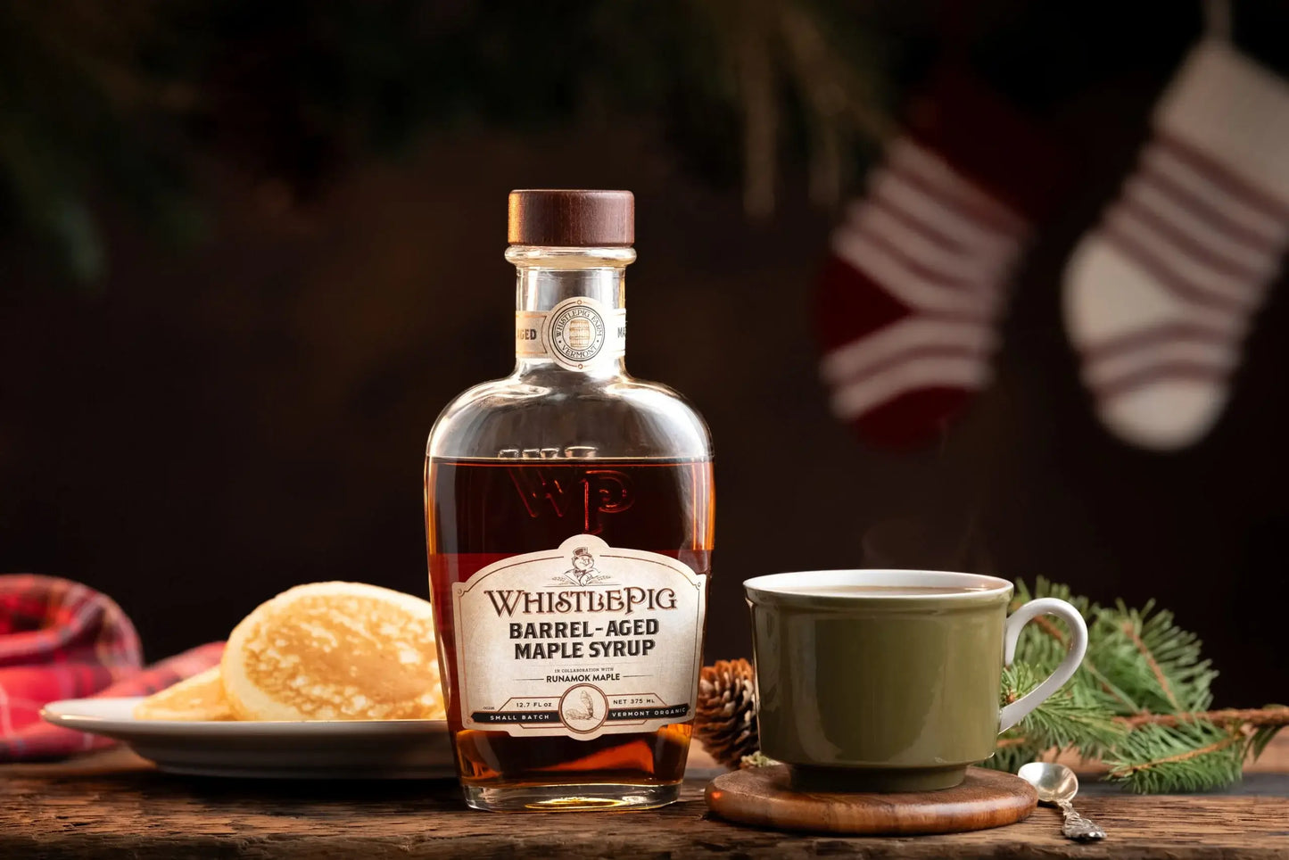 Runamok Maple Syrup - WhistlePig® Rye Whiskey Barrel-Aged Maple Syrup- 9