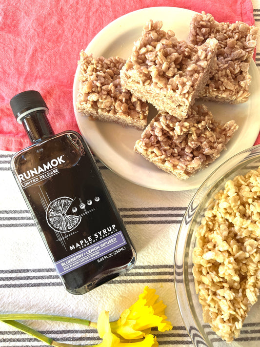 Maple Rice Krispies Treats