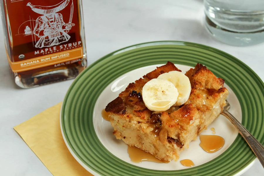 Bread Pudding with Bananas