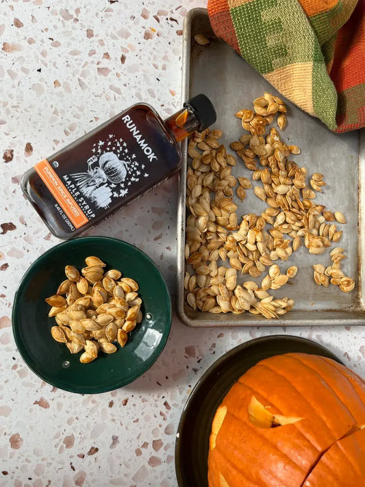 Runamok Maple - Recipe Maple Glazed Pumpkin Seeds