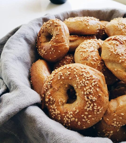 Runamok Maple - Recipe Mini Sourdough Bagels and Schmear