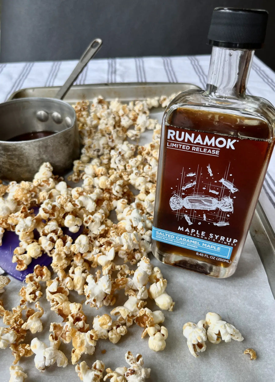 Salted Caramel Maple Popcorn