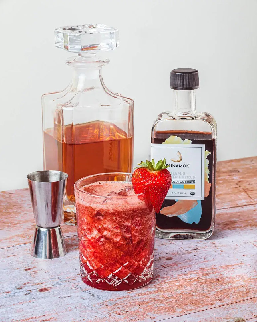 Strawberry Whiskey Sour