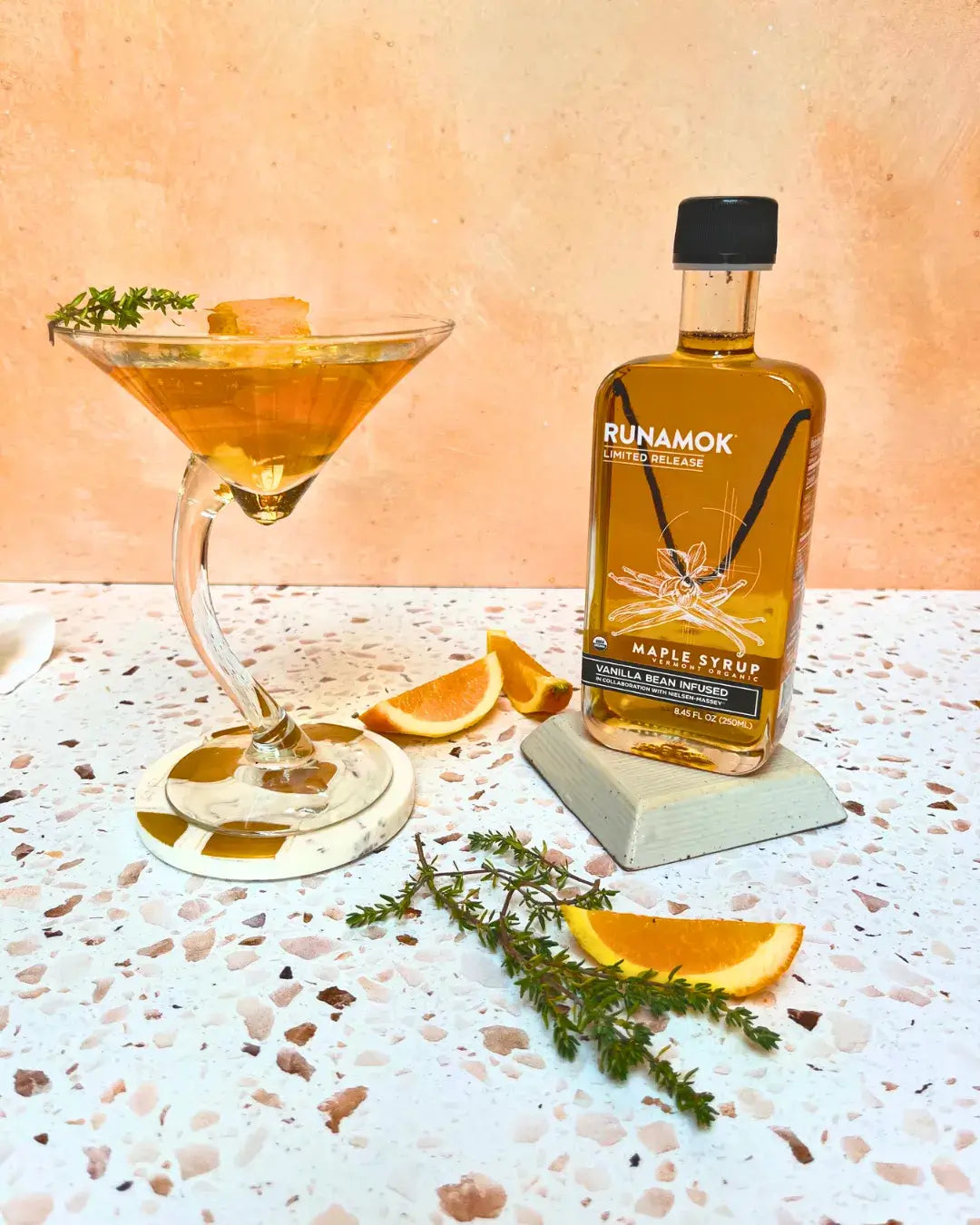Runamok Maple - Recipe Vanilla Maple Champagne Cocktail