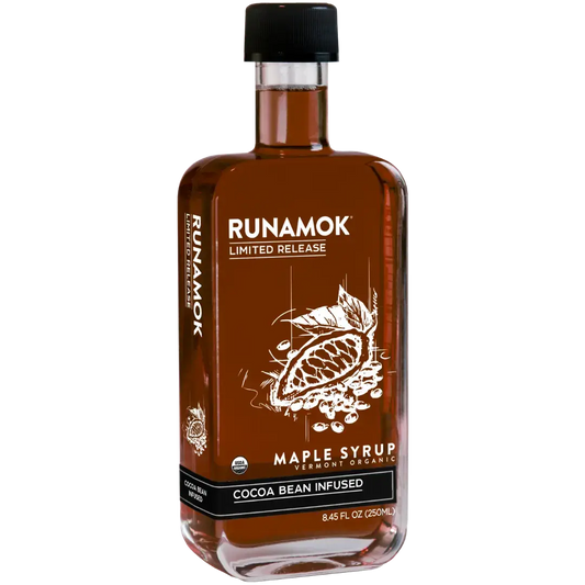 Runamok Maple Syrup - +Cocoa Bean Infused Maple Syrup - 1
