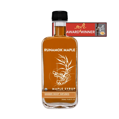 Runamok Maple Syrup - +Ginger Root Infused Maple Syrup - 8