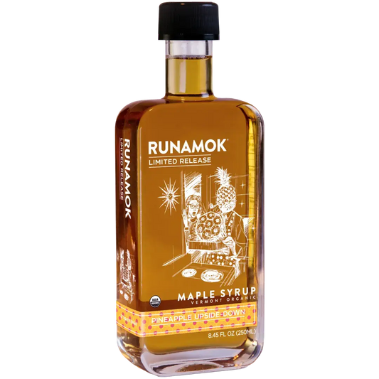 Runamok Maple Syrup - Pineapple Upside Down Infused Maple Syrup- 1