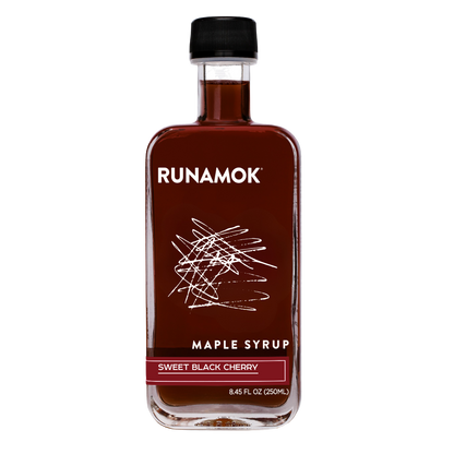 Sweet Black Cherry Infused Maple Syrup