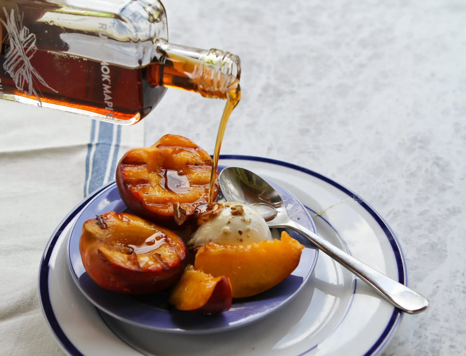 runamok maple syrup - runamok-maple-syrup-Grilled_Peaches_with_Cinnamon_Vanilla_Maple