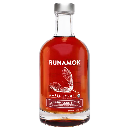 Runamok Maple Syrup - Sugarmaker's Cut: Organic Vermont Maple Syrup - 375ml - 1